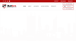 Desktop Screenshot of bullantsecurity.com.au